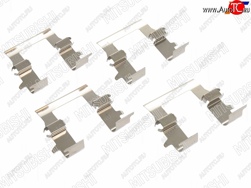 1 499 р. Комплект монтажный тормозных колодок FR MITSUBISHI AIRTREKOUTLANDERCOLTLANCERGALANTPAJERO MITSUBISHI MR389599  с доставкой в г. Майкоп