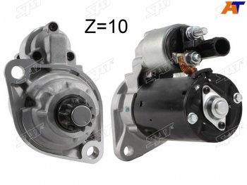 5 249 р. Стартер Audi A3 03-13 / Q3 11-19 / Skoda Octavia 04-13 / Rapid 12- / Volkswagen Golf 03-16 / Jetta 0 SAT ST-02M911023S, st02m911023s SAT ST-02M911023S  с доставкой в г. Майкоп. Увеличить фотографию 1