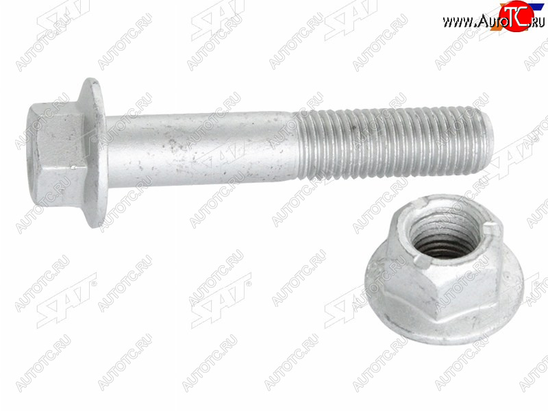 148 р. Болт с гайкой передней подвески NISSAN ALMERA UK MAKE N16E 2000.02-2006NISSAN PRIMERA P11E 1996.06- SAT ST-117-0153  с доставкой в г. Майкоп