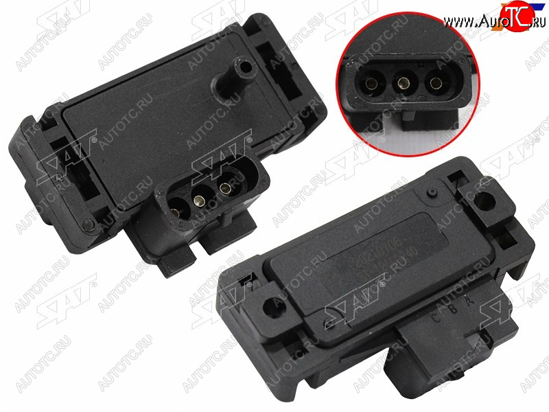 669 р. Датчик абсолютного давления воздуха OPEL ASTRACORSAVECTRADAEWOO NexiaEsperoCHEVROLET Lanos T100 SAT ST-12569240  с доставкой в г. Майкоп