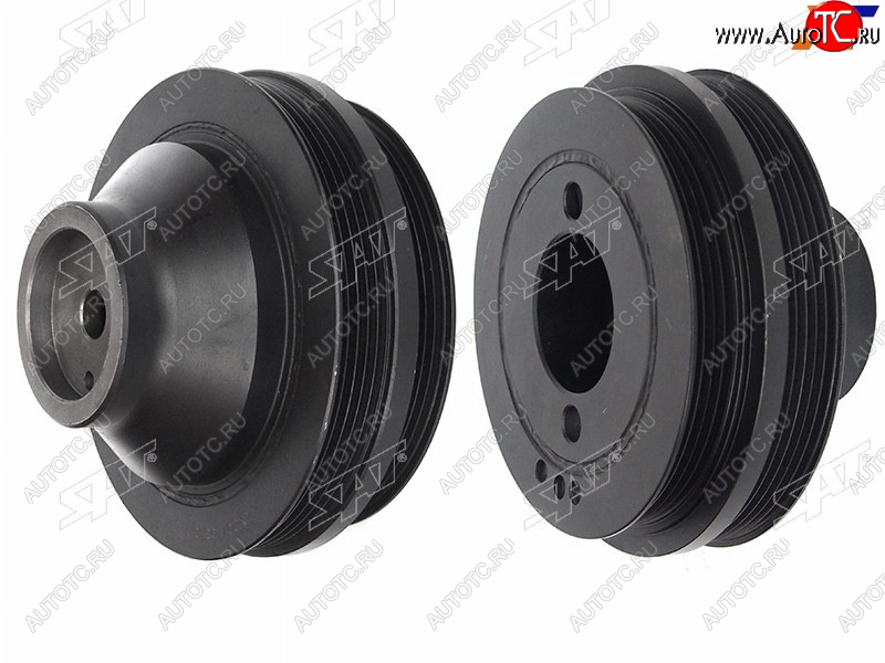 8 449 р. Шкив коленвала HYUNDAI TERRACAN 01-07KIA SORENTO 02-06 двиг. 6G74 SAT ST-23124-39802  с доставкой в г. Майкоп