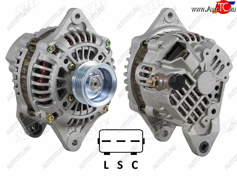 10 499 р. Генератор SUBARU FORESTER SF 9702SG 02-07IMPREZA GD GG SAT ST-23700-AA450  с доставкой в г. Майкоп
