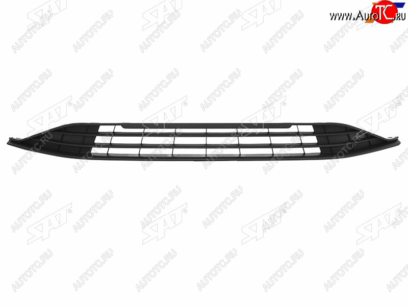 1 349 р. Нижняя решетка переднего бампера SAT Volkswagen Polo Mk6 лифтбек (2020-2022)  с доставкой в г. Майкоп