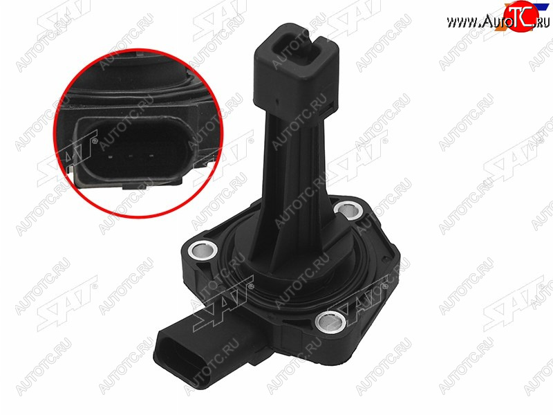 3 399 р. Датчик уровня масла в двигателе SKODA FABIA 11-21 OCTAVIA 09-13 TIGUAN 08-18 SAT ST-304-0028  с доставкой в г. Майкоп