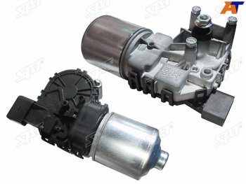 2 699 р. Мотор трапеции стеклоочистителя Ford Focus 04-11  Mazda 3 03-09  Opel Astra 04-13  Volkswagen Jet SAT ST-6R1955119A  с доставкой в г. Майкоп. Увеличить фотографию 1
