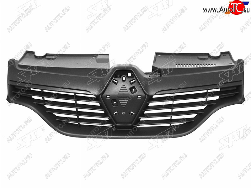 2 069 р. Решетка радиатора SAT Renault Logan 2 дорестайлинг (2014-2018) (неокрашенная)  с доставкой в г. Майкоп