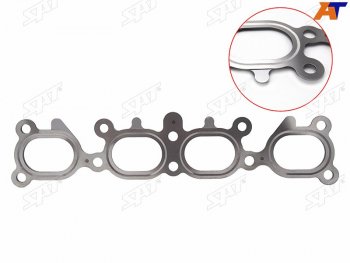 349 р. Прокладка выпускного коллектора MAZDA CAPELLAPREMACY FPFS 98- Металл SAT ST-FS01-13-460A  с доставкой в г. Майкоп. Увеличить фотографию 1