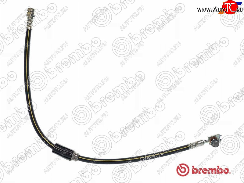 1 539 р. Шланг тормозной передний LH=RH BREMBO Skoda Octavia A7 дорестайлинг лифтбэк (2012-2017)  с доставкой в г. Майкоп
