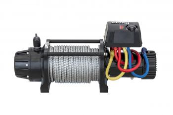 82 839 р. Лебёдка автомобильная электрическая 12V Runva 12500 lbs 5670 кг MAX влагозащищенная, стальной трос RUNVA ewb12500maxs  с доставкой в г. Майкоп. Увеличить фотографию 9