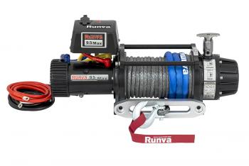 79 789 р. Лебёдка автомобильная электрическая 24V Runva 9500 lbs 4350 кг MAX влагозащищенная, комбинированный роспуск, синтетический трос RUNVA ewb9500max-q-ssrmac24v  с доставкой в г. Майкоп. Увеличить фотографию 10