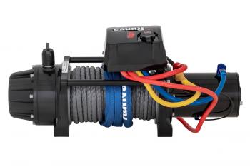 86 929 р. Лебёдка автомобильная электрическая 12V Runva 9500 lbs 4350 кг MAX влагозащищенная, синтетический трос RUNVA ewb9500maxssr  с доставкой в г. Майкоп. Увеличить фотографию 9