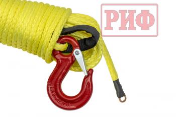 1 759 р. Трос для лебёдки синтетический РИФ 6 мм15 м (готовый) РИФ rope6mm15m  с доставкой в г. Майкоп. Увеличить фотографию 2