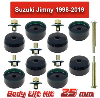 10 399 р. Лифт кузова Suzuki Jimny 25 мм лайт 1998-2019 г.в. Tuning4WD ktby-2577  с доставкой в г. Майкоп. Увеличить фотографию 1