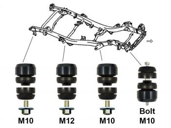 10 399 р. Лифт кузова Suzuki Jimny 25 мм лайт 1998-2019 г.в. Tuning4WD ktby-2577  с доставкой в г. Майкоп. Увеличить фотографию 4