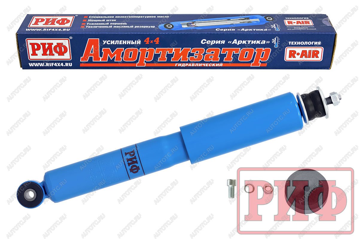 3 699 р. Амортизатор передний Арктика РИФ Лада Нива 4х4 2121 3 дв. дорестайлинг (1977-2019) (лифт 50 мм)  с доставкой в г. Майкоп