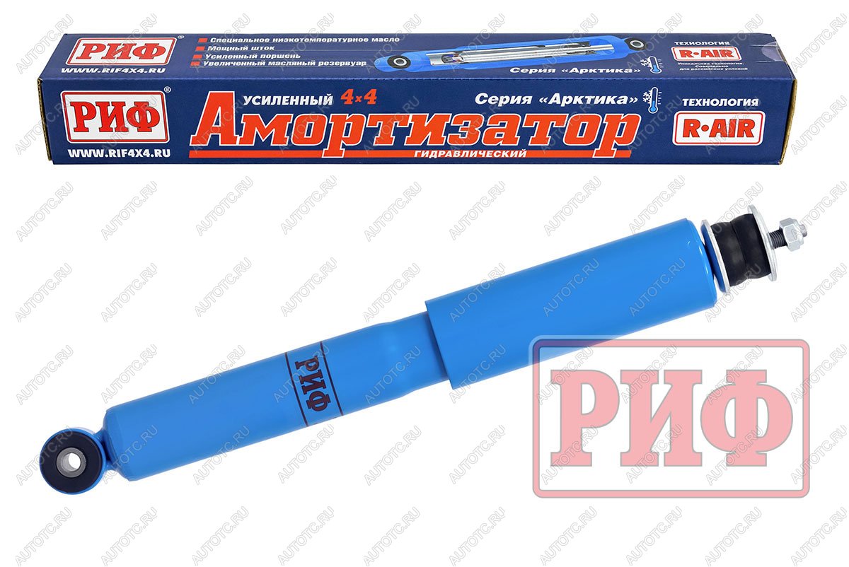3 259 р. Амортизатор передний усиленный штатный Арктика РИФ Лада Нива 4х4 2121 3 дв. дорестайлинг (1977-2019) (лифт 50 мм)  с доставкой в г. Майкоп