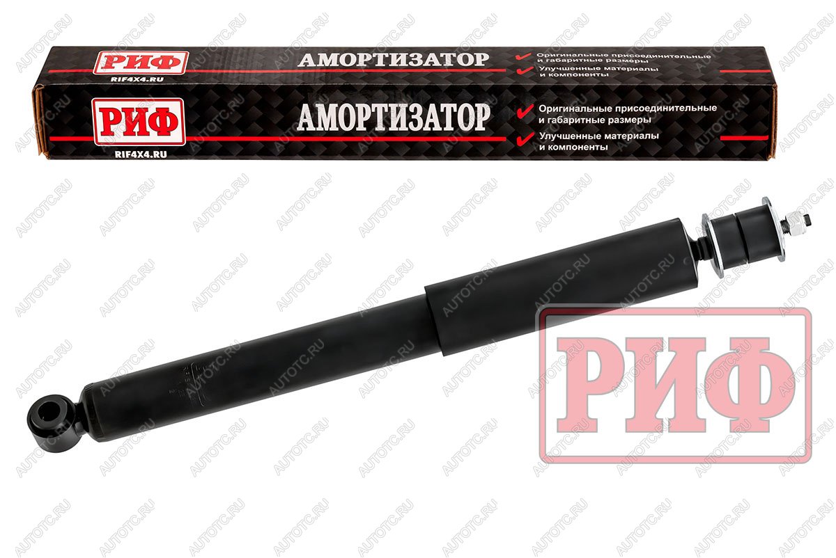 3 909 р. Амортизатор РИФ задний Ssang Yong Rexton 1 штатный OEM 45310-08301 РИФ sag333sl  с доставкой в г. Майкоп