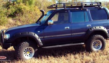 20 349 р. Расширители колёсных арок Toyota Land Cruiser 80 (80 мм) Fenders tlc-80  с доставкой в г. Майкоп. Увеличить фотографию 1
