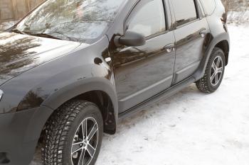 6 199 р. Расширители колесных арок Renault Duster 2010-2014 Русская Артель rrd-002802  с доставкой в г. Майкоп. Увеличить фотографию 1