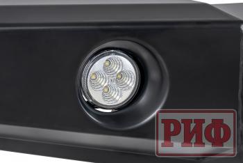 49 409 р. Бампер РИФ силовой передний УАЗ Патриот 2005+ с доп. фарами, без защитной дуги РИФ-обвес rif060-10356  с доставкой в г. Майкоп. Увеличить фотографию 2