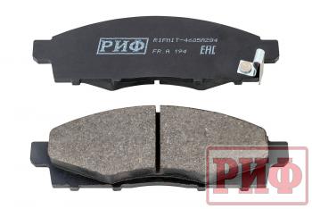 1 489 р. Колодки тормозные передние РИФ Mitsubishi L200 2005+, Pajero Sport 2008-2015 OEM 4605A284, 4605B233, 4605A198 РИФ rifmit-4605a284  с доставкой в г. Майкоп. Увеличить фотографию 3