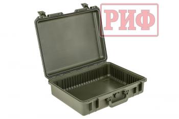 8 059 р. Кейс защитный ударопрочный РИФ 512х410х150 мм IP67, цвет Хаки РИФ wr-21kh  с доставкой в г. Майкоп. Увеличить фотографию 5