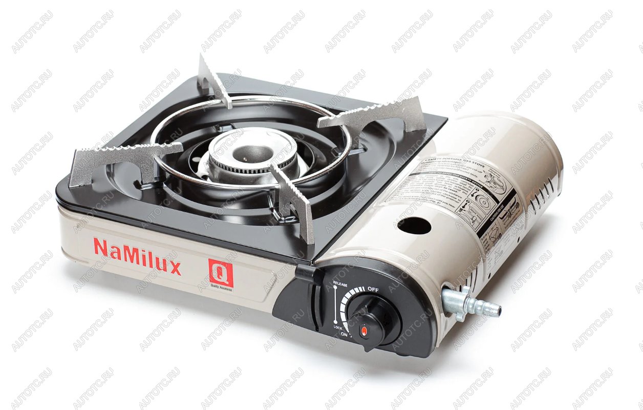2 459 р. Плита газовая NaMilux NA-P3315PF (161PF2W) (с переходником) NaMilux na-p3315pf  с доставкой в г. Майкоп