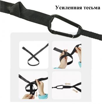 2 169 р. Гамак Naturehike, без планок,туристический, нейлон, синий Naturehike nh17d012-c-sbu  с доставкой в г. Майкоп. Увеличить фотографию 3