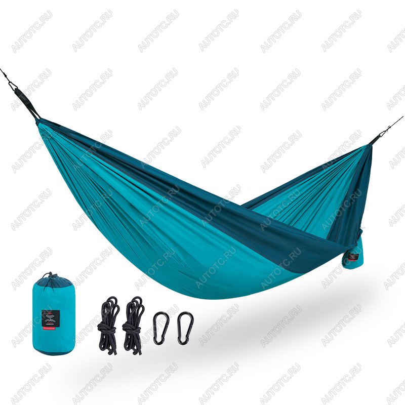 2 169 р. Гамак Naturehike, без планок,туристический, нейлон, синий Naturehike nh17d012-c-sbu  с доставкой в г. Майкоп