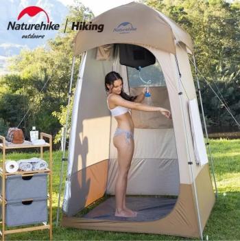 2 689 р. Душ кемпинговый Naturehike переносной, 20 л, ПВХ Naturehike nh21sj032-b  с доставкой в г. Майкоп. Увеличить фотографию 5