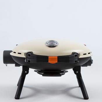 40 899 р. Гриль газовый O-GRILL 500MT bicolor черный-кремовый, с термометром (в комплекте адаптер тип А) O-GRILL 500mt_cream  с доставкой в г. Майкоп. Увеличить фотографию 4