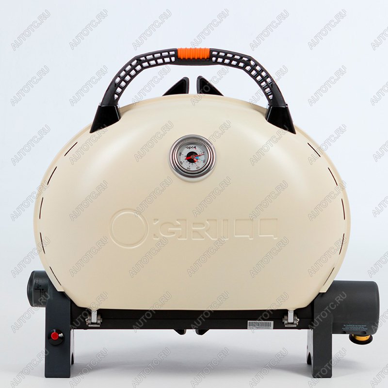 40 899 р. Гриль газовый O-GRILL 500MT bicolor черный-кремовый, с термометром (в комплекте адаптер тип А) O-GRILL 500mt_cream  с доставкой в г. Майкоп