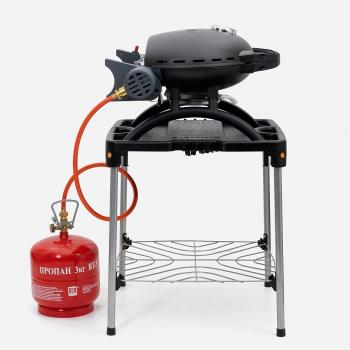 40 899 р. Гриль газовый O-GRILL 500MT bicolor черный-кремовый, с термометром (в комплекте адаптер тип А) O-GRILL 500mt_cream  с доставкой в г. Майкоп. Увеличить фотографию 17
