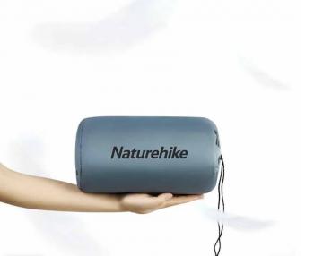 5 089 р. Коврик самонадувающийся Naturehike, 185x55x3,5 см, овальный, синий Naturehike cnk2300dz013-mbl  с доставкой в г. Майкоп. Увеличить фотографию 2