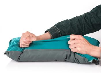 1 529 р. Подушка самонадувающаяся Naturehike 46х27х9,5 см, желтая Naturehike nh17a001-l-ye  с доставкой в г. Майкоп. Увеличить фотографию 2