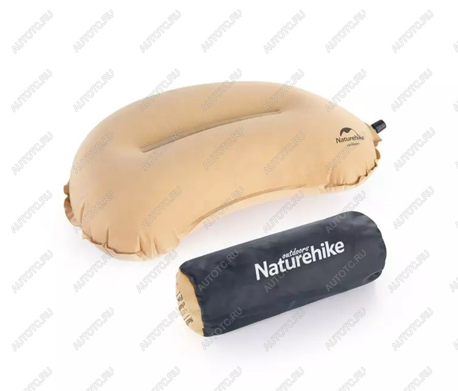 1 399 р. Подушка самонадувающаяся Naturehike 45х30х11 см, (Хаки) Naturehike nh20zt006-kh  с доставкой в г. Майкоп