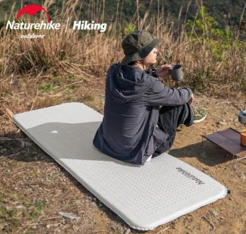 7 819 р. Коврик самонадувающийся Naturehike, 200x65x3 см, синий Naturehike nh21fcd10-bl  с доставкой в г. Майкоп. Увеличить фотографию 3