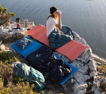 2 259 р. Коврик туристический Naturehike 185х58х1.8 см. IXPE, голубой Naturehike nh19qd008-b  с доставкой в г. Майкоп. Увеличить фотографию 6