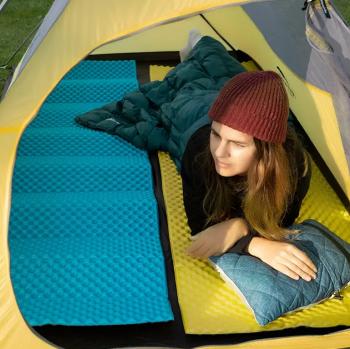 3 069 р. Коврик туристический Naturehike 187х56х2,5 см. IXPE, голубой Naturehike nh20fcd07-bl  с доставкой в г. Майкоп. Увеличить фотографию 6