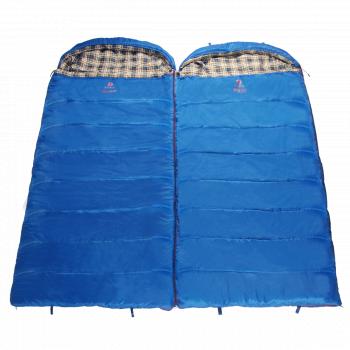 4 789 р. Мешок спальный BTrace Duvet (Правый, СерыйСиний), (ТК: 0C) BTrace s0570  с доставкой в г. Майкоп. Увеличить фотографию 5
