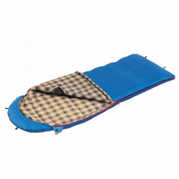 4 789 р. Мешок спальный BTrace Duvet (Правый, СерыйСиний), (ТК: 0C) BTrace s0570  с доставкой в г. Майкоп. Увеличить фотографию 3