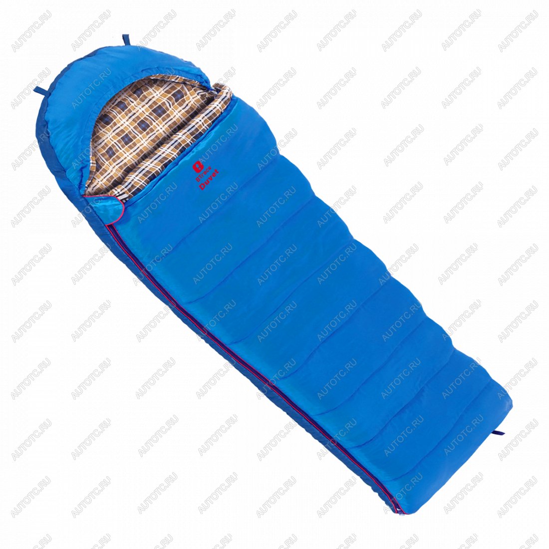 4 789 р. Мешок спальный BTrace Duvet (Правый, СерыйСиний), (ТК: 0C) BTrace s0570  с доставкой в г. Майкоп