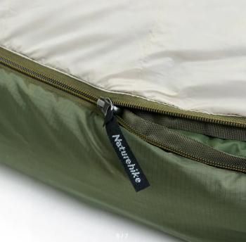 46 649 р. Мешок спальный Naturehike XR1500, 226х85 см, (правый) (ТК: -25C), бежево-коричневый Naturehike cnh22sd007-xr1500red  с доставкой в г. Майкоп. Увеличить фотографию 6