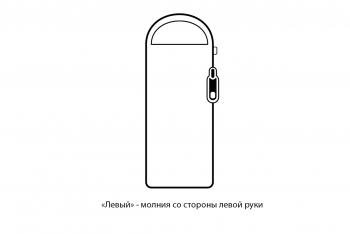 5 419 р. Мешок спальный Naturehike MT300, 220х(80-68) см, (левый) (ТК: +6C), бежевый Naturehike cnh22sd015-laumt300l  с доставкой в г. Майкоп. Увеличить фотографию 5