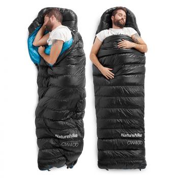 21 949 р. Мешок спальный Naturehike Ultralight CW400 L , 220х85 см, (правый) (ТК: +5C), черный Naturehike nh18c400-d-bll  с доставкой в г. Майкоп. Увеличить фотографию 6
