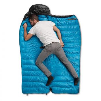 21 949 р. Мешок спальный Naturehike Ultralight CW400 L , 220х85 см, (правый) (ТК: +5C), черный Naturehike nh18c400-d-bll  с доставкой в г. Майкоп. Увеличить фотографию 5