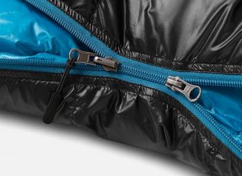 12 649 р. Мешок спальный Naturehike Ultralight CWZ400 M, 210х85 см, (правый) (ТК: +7C), черный Naturehike nh19w400-z-blm  с доставкой в г. Майкоп. Увеличить фотографию 6
