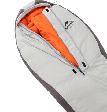 65 569 р. Мешок спальный Naturehike Arctic-17, 200х75 см, (ТК: -17C), серебристый Naturehike nh19yd005-sil1000g  с доставкой в г. Майкоп. Увеличить фотографию 6