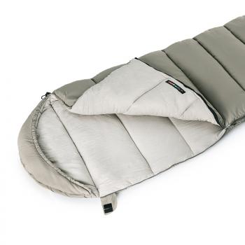 5 229 р. Мешок спальный Naturehike Envelope M400, (190+30)х80 см, (правый) (ТК: +1C), серый Naturehike nh20msd02-gm400  с доставкой в г. Майкоп. Увеличить фотографию 2