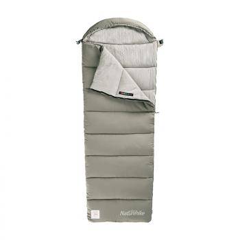 4 859 р. Мешок спальный Naturehike Envelope M300, (190+30)х80 см, (левый) (ТК: +6C), зеленый Naturehike nh20msd02-grm300-l  с доставкой в г. Майкоп. Увеличить фотографию 1